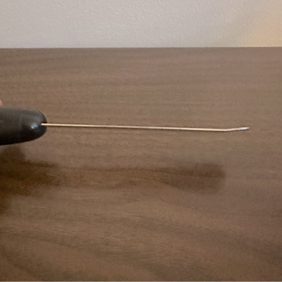 Pampered Chef Icing Spreader Stainless Steel Good Condition Black Handle Cake - Picture 4 of 8